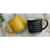 Ephesians 1™ Yellow Affirmation Mug – Identity, Joy, and Grace in Every Sip