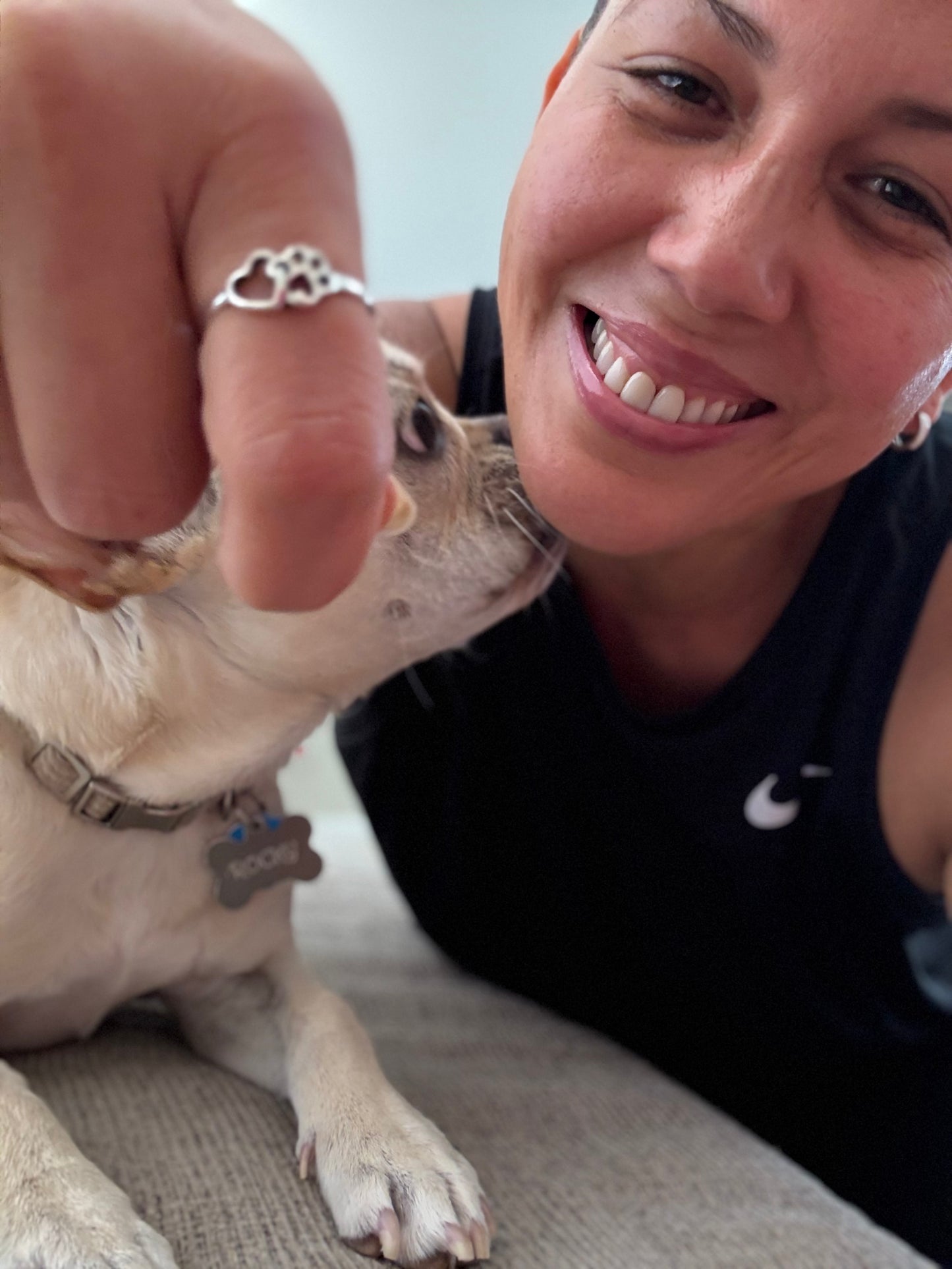 Pawprints on My Heart – 925 Sterling Silver Ring