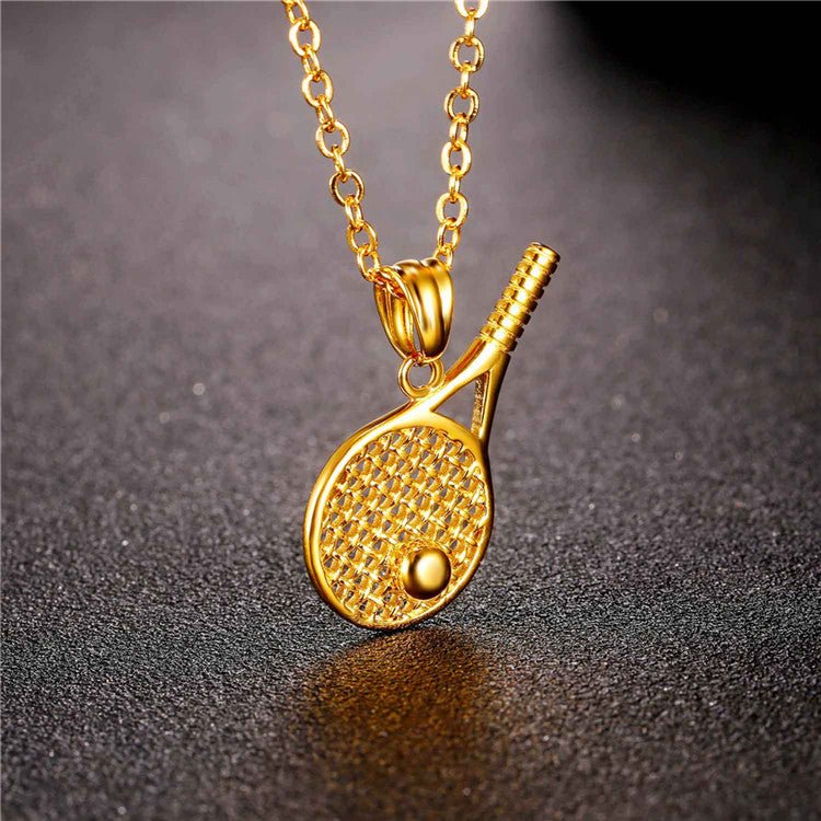Ace Tennis Pendant | Elegant Jewelry by Drop Charm