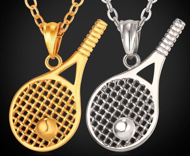 Ace Tennis Pendant | Elegant Jewelry by Drop Charm