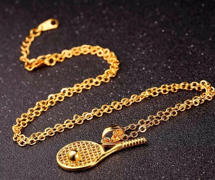 Ace Tennis Pendant | Elegant Jewelry by Drop Charm