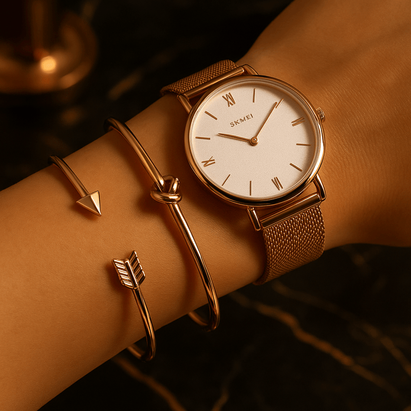 Arrow Knot Cuff | Elegant Jewelry by Drop Charm