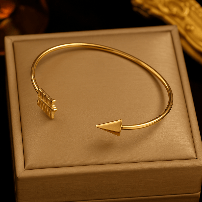 Arrow Knot Cuff | Elegant Jewelry by Drop Charm