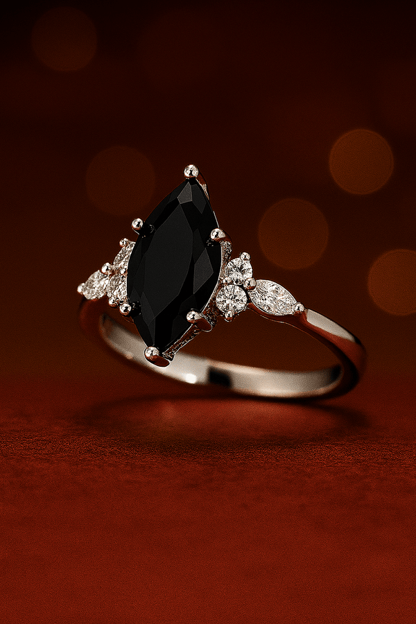 Black Obsession - 925 Sterling Silver | Elegant Jewelry by Drop Charm