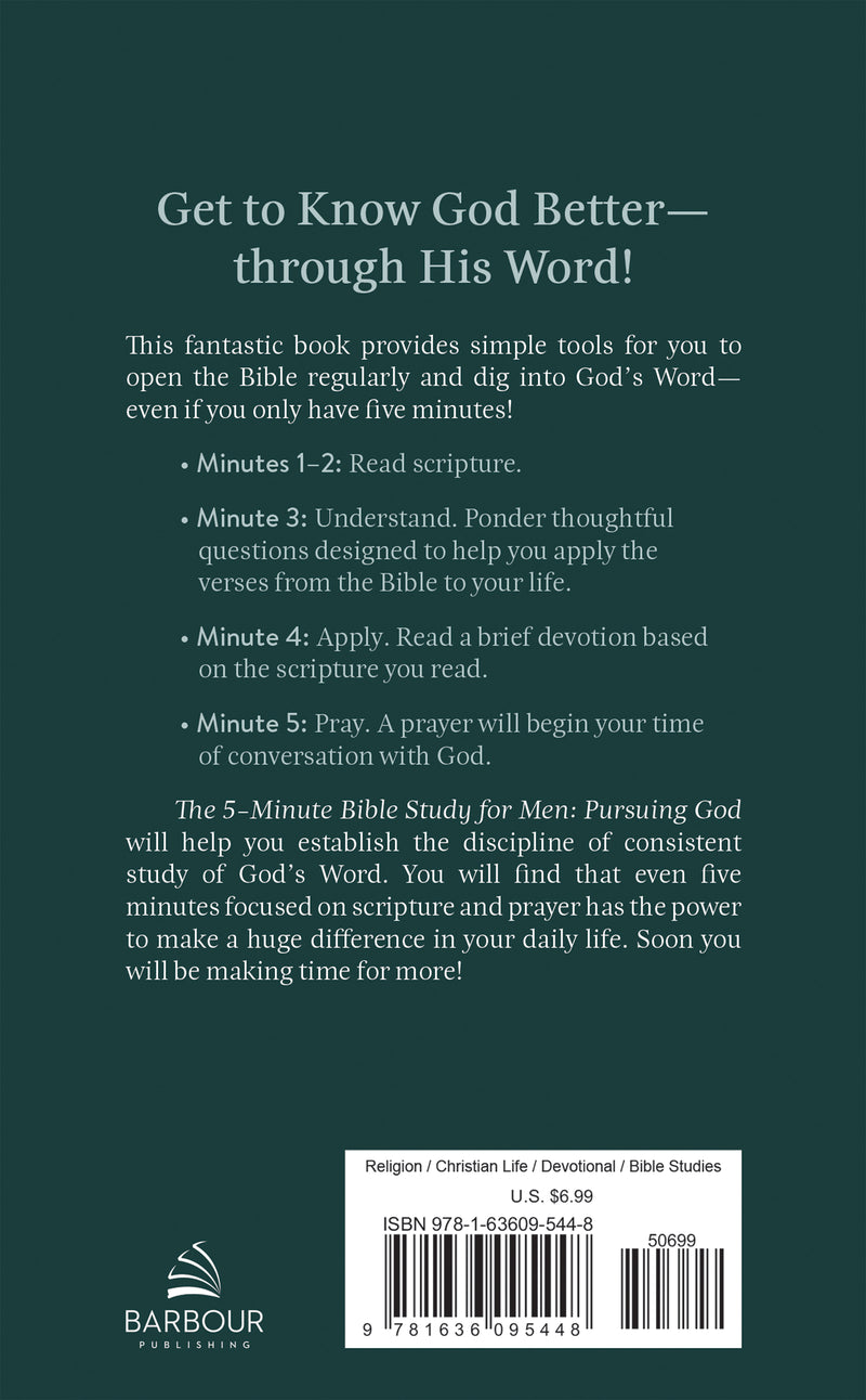 The 5-Minute Bible Study for Men™ – Pursuing God with Strength and Purpose
