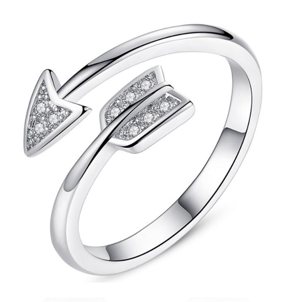 Diamond Arrow Ring | Elegant Jewelry by Drop Charm