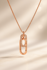 Edge Spark Necklace – 925 Sterling Silver | Elegant Jewelry by Drop Charm