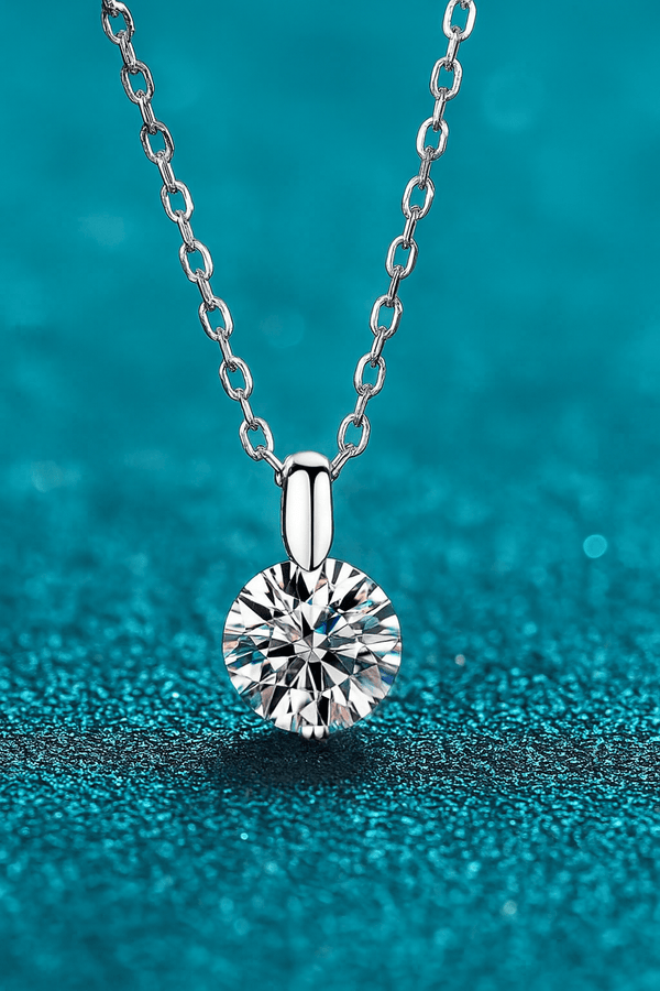 Eternal Spark Necklace – 925 Sterling Silver | Elegant Jewelry by Drop Charm