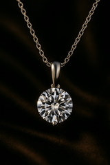 Eternal Spark Necklace – 925 Sterling Silver | Elegant Jewelry by Drop Charm