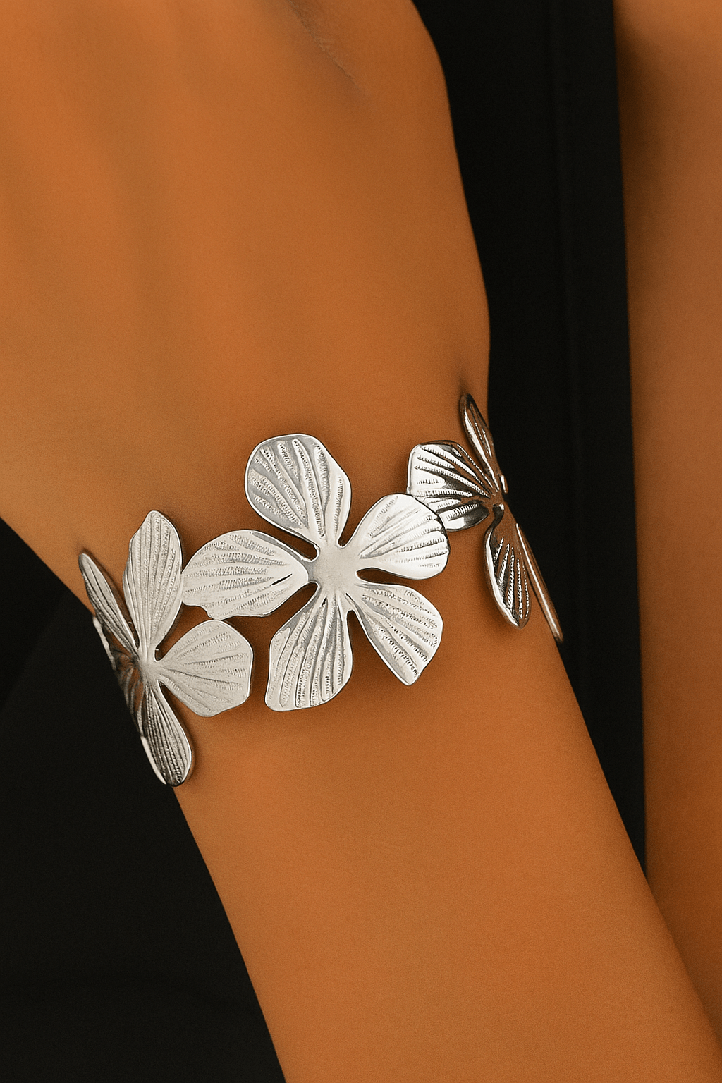 Floral Bloom Bracelet | Elegant Jewelry by Drop Charm