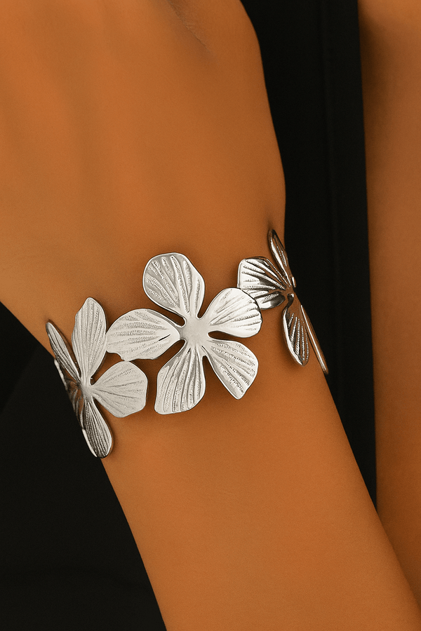 Floral Bloom Bracelet | Elegant Jewelry by Drop Charm