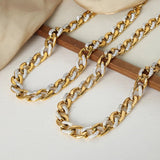 Gilded Links Necklace | Elegant Jewelry by Drop Charm