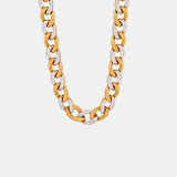 Gilded Links Necklace | Elegant Jewelry by Drop Charm