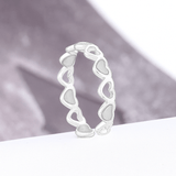 Glow in the Dark Heart Ring | Elegant Jewelry by Drop Charm