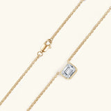 Golden Cut Necklace - 925 Sterling Silver | Elegant Jewelry by Drop Charm