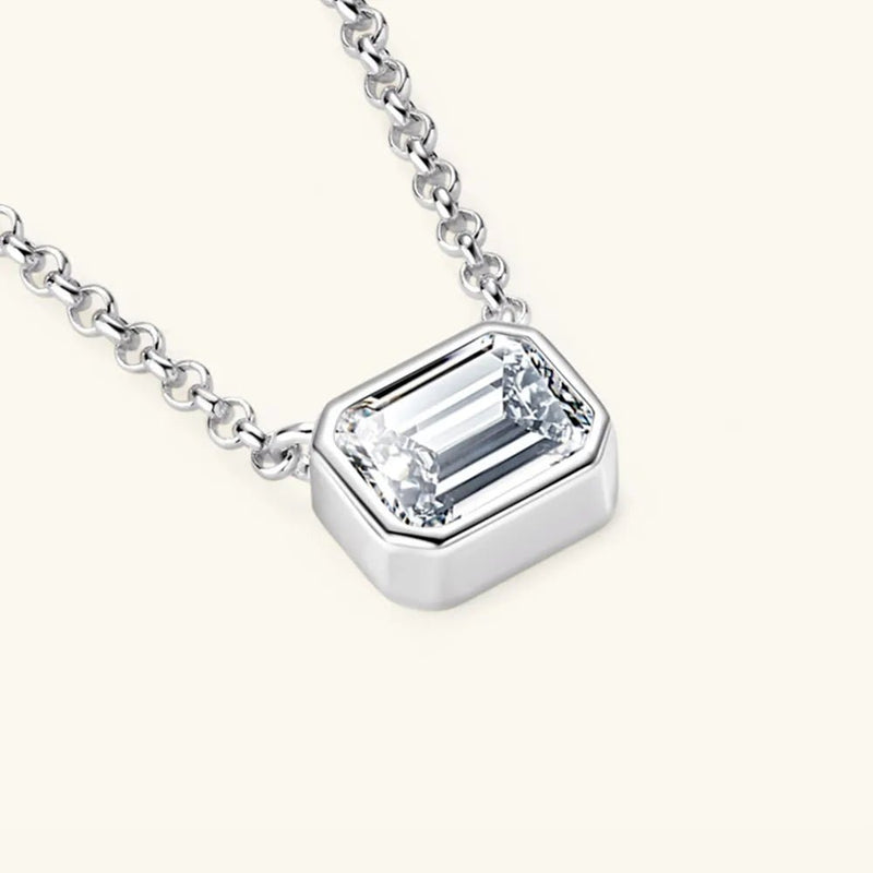Golden Cut Necklace - 925 Sterling Silver | Elegant Jewelry by Drop Charm