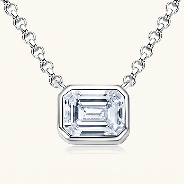Golden Cut Necklace - 925 Sterling Silver | Elegant Jewelry by Drop Charm