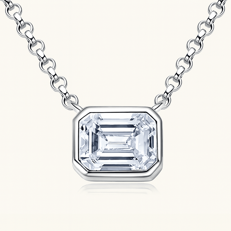 Golden Cut Necklace - 925 Sterling Silver | Elegant Jewelry by Drop Charm