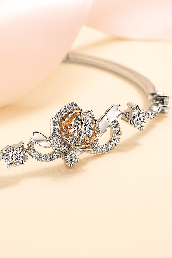 Heirloom Radiance Bracelet – 925 Sterling Silver | Elegant Jewelry by Drop Charm