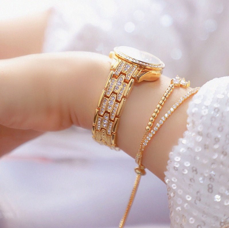 Iced Luxe Starlight Watch | Elegant Jewelry by Drop Charm