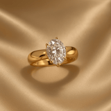 Luxe Ember – 925 Sterling Silver Ring | Elegant Jewelry by Drop Charm