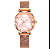 Magnetic Mesh Watch | Elegant Jewelry by Drop Charm