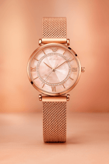 Magnetic Mesh Watch | Elegant Jewelry by Drop Charm