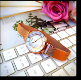 Magnetic Mesh Watch | Elegant Jewelry by Drop Charm