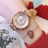 Magnetic Mesh Watch | Elegant Jewelry by Drop Charm