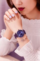 Magnetic Mesh Watch | Elegant Jewelry by Drop Charm