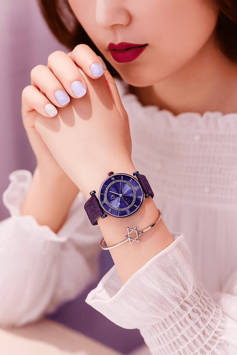 Magnetic Mesh Watch | Elegant Jewelry by Drop Charm