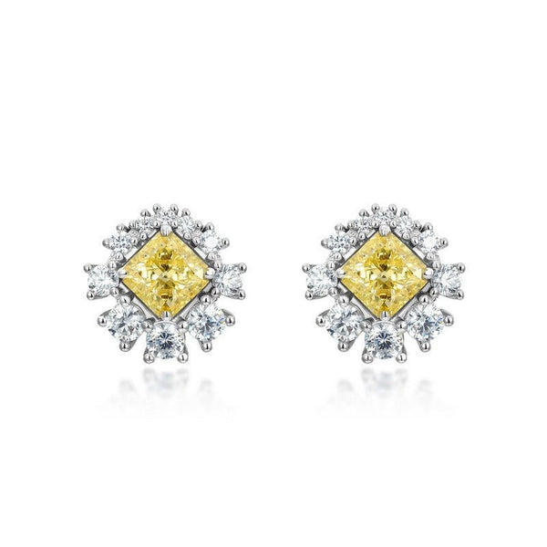 Radiance Studs - 925 Sterling Silver | Elegant Jewelry by Drop Charm