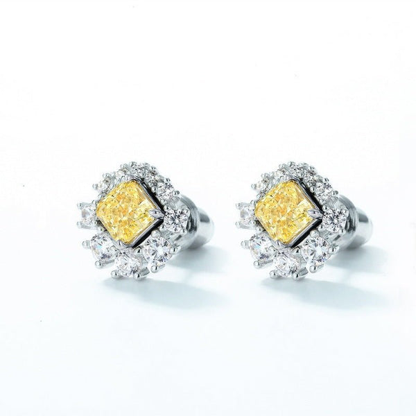 Radiance Studs - 925 Sterling Silver | Elegant Jewelry by Drop Charm