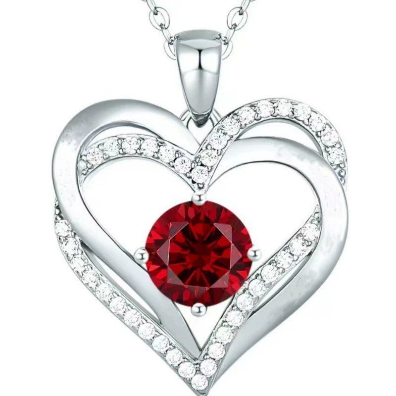 ShineHeart Necklace | Elegant Jewelry by Drop Charm