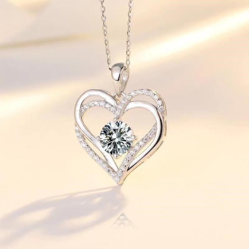 ShineHeart Necklace | Elegant Jewelry by Drop Charm