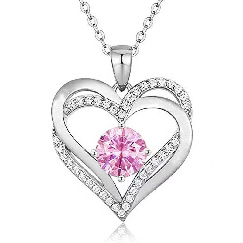 ShineHeart Necklace | Elegant Jewelry by Drop Charm