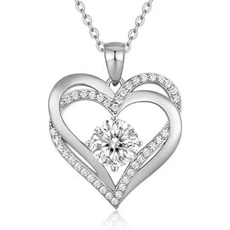 ShineHeart Necklace | Elegant Jewelry by Drop Charm