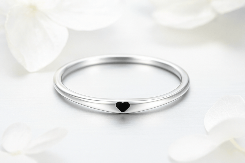 The Cherish Me Ring - 925 Sterling Silver | Elegant Jewelry by Drop Charm