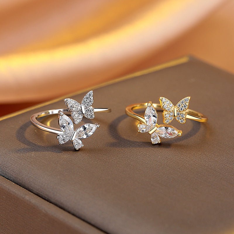 Winged Spark Ring | Elegant Jewelry by Drop Charm