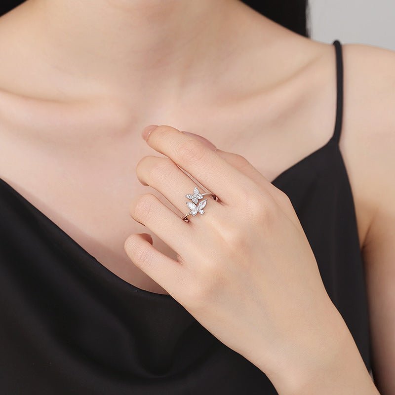 Winged Spark Ring | Elegant Jewelry by Drop Charm