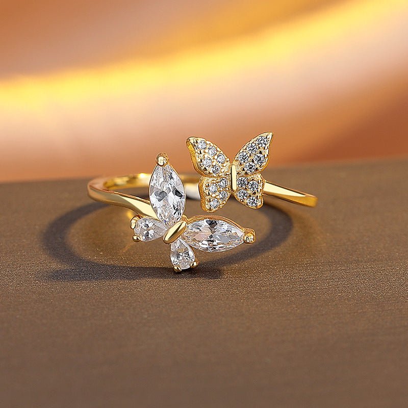 Winged Spark Ring | Elegant Jewelry by Drop Charm